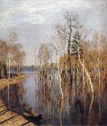 Levitan, Isaak Spring-inundation china oil painting reproduction